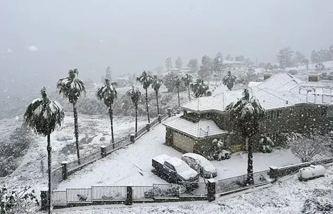 加州,暴雪