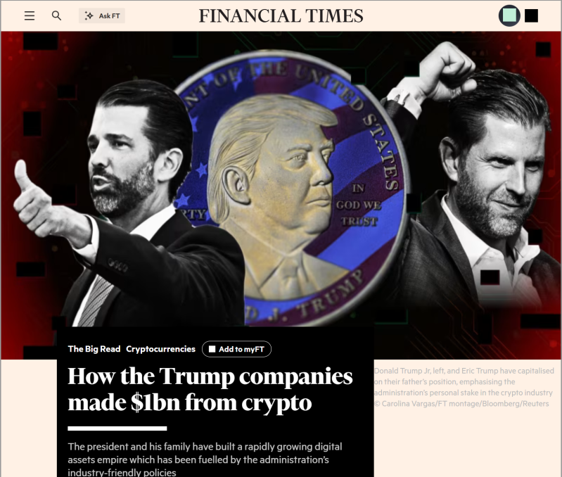 特朗普,加密货币