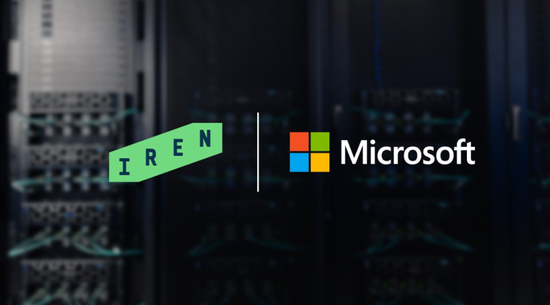 微软,IREN