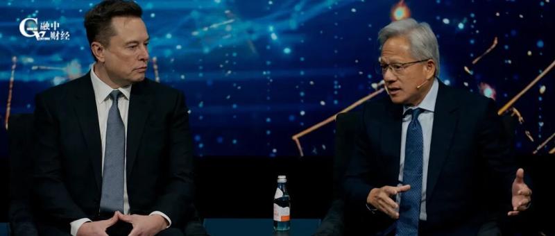 马斯克, 黄仁勋