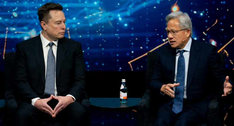 马斯克, 黄仁勋